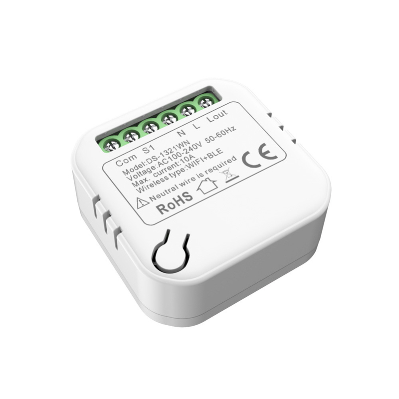 10A Wifi Rf433 Smart Switch 1Gang MINI Wifi Smart Switch ROHS