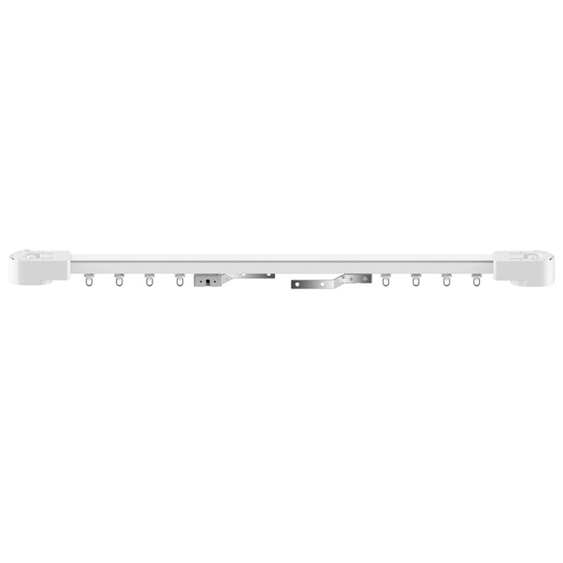 CE Smart Electric Curtain Track RoHS Aluminum Curtain Track System For Hospital